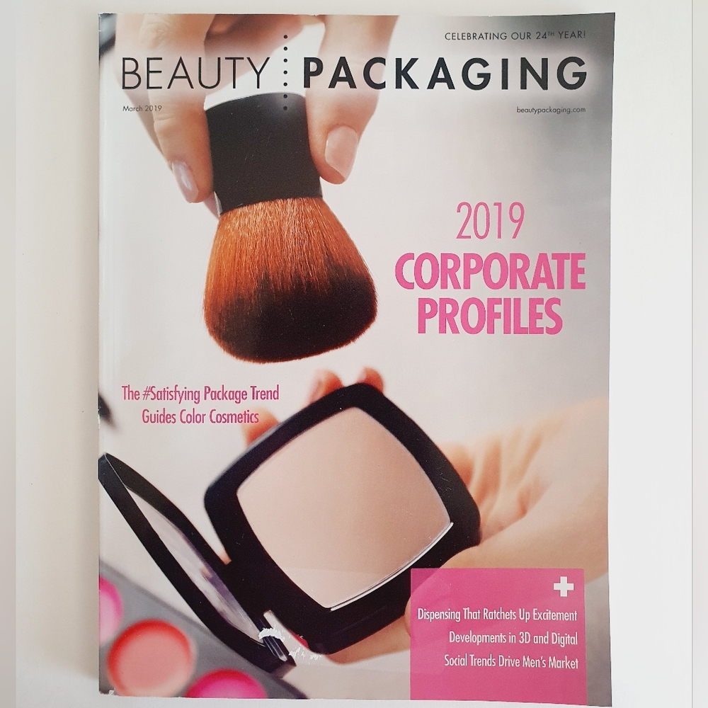 Beauty Packaging Magazine March, 2019 Color Cosmetics - 2019 Corporate Profiles